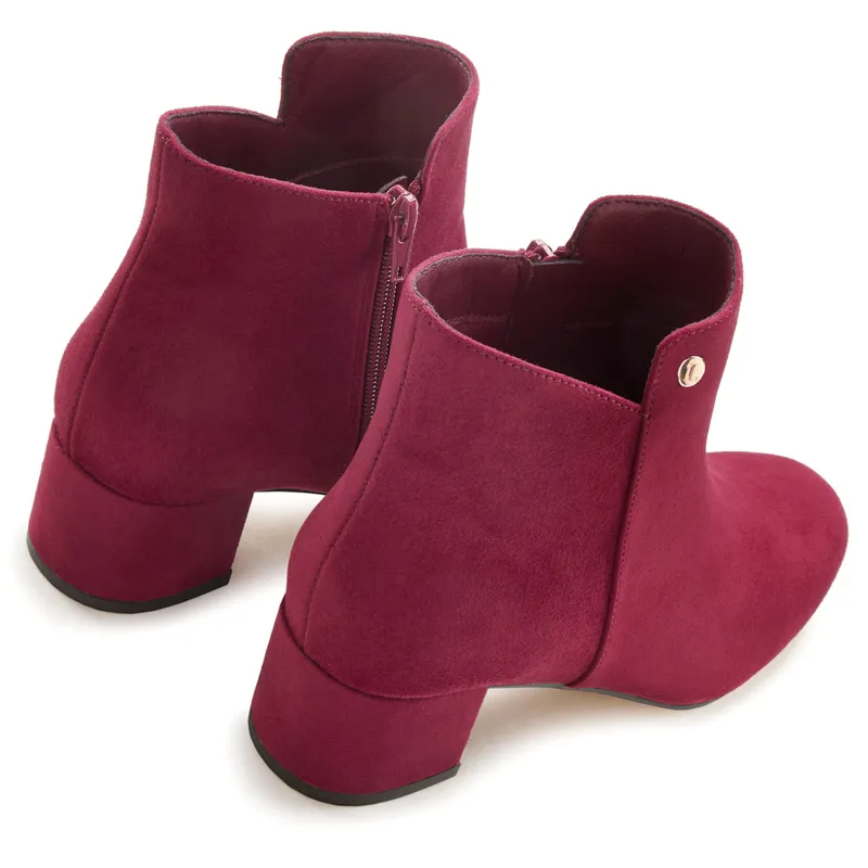 Lascana Stiefelette, Bordeaux, – Produktbild 3 von 3