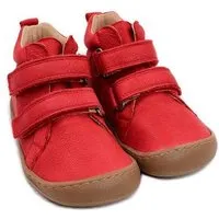 Pololo Pololo Barfuß-Halbschuh "ECO" aus pflanzlich gegerbtem Leder, unisex, Gr. 22-34, Rot, – Produktbild 1 von 1