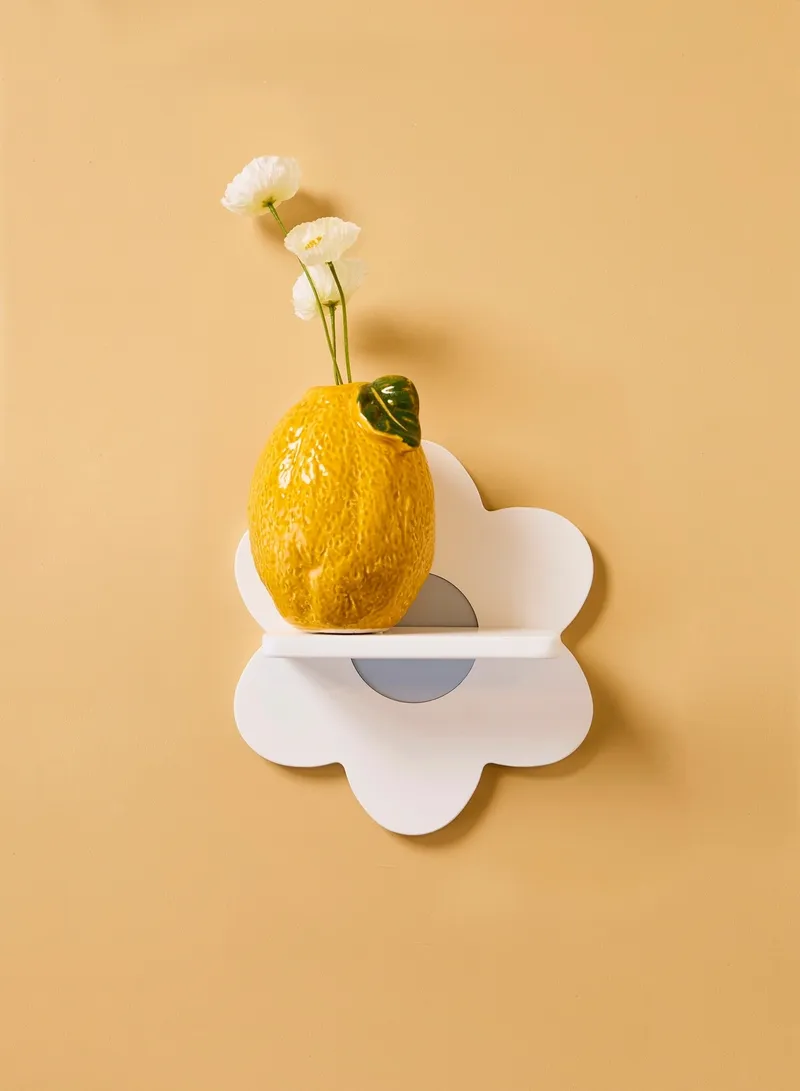 Kids Concept Regalbrett Blume weiss – Produktbild 2 von 2