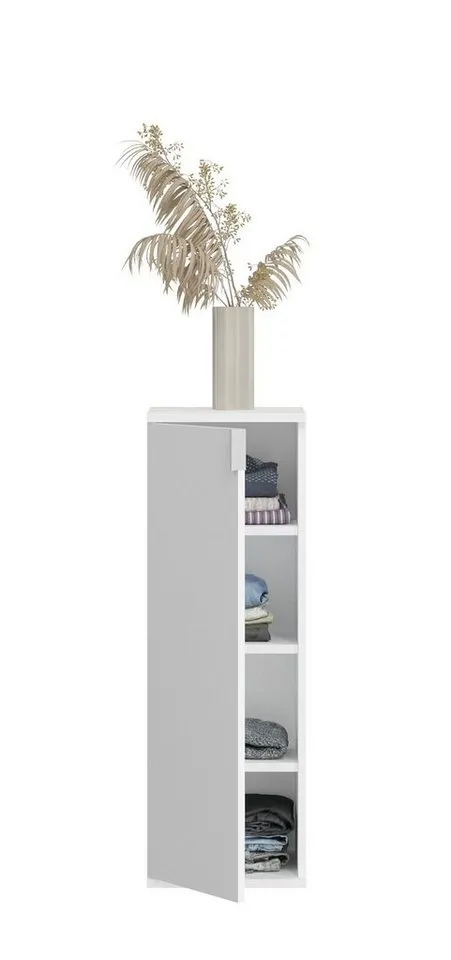 xonox.home Schuhschrank Kommode Projekt X, weiß Hochglanz, Weiß, – Produktbild 4 von 5