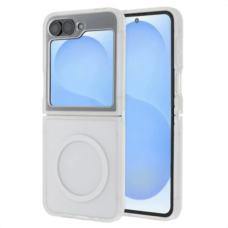 imoshion imoshion Color Guard Back Cover mit MagSafe für das Samsung Galaxy Z Flip 7 FE, Weiß, – Produktbild 1 von 1