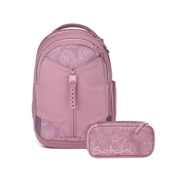 Satch Satch Schulranzen Schulrucksack-Set MATCH Magnolia Dream 2-teilig (2-teilig), Schulranzen, ergonomisch, 30 + 5 Liter, 4 Fächer – Produktbild 1 von 1