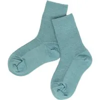 grödo Kinder Socken Bio-Schurwolle Feinstrick antiqueblue Gr. 2 – Produktbild 1 von 1