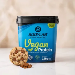 Bodylab24 Vegan Protein - 1000g - Caramel Cookie – Produktbild 1 von 1
