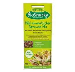 RAPUNZEL RAPUNZEL Samen bioSnacky - Mild-aromatischer Sprossen-Mix 40g – Produktbild 1 von 1