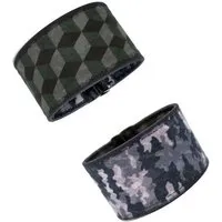 Seegarn Seegarn Wende-Armband 4cm, Würfel (oliv) / camouflage (grau), – Produktbild 1 von 1