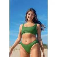 boochen boochen Bikini Top Maui - Sporty fit, Jade (grün), – Produktbild 1 von 1