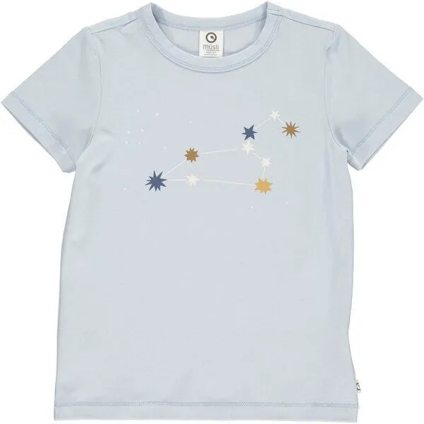 Fred's World by Green Cotton Fred's World by Green Cotton T-Shirt Zodiac, Hellblau, – Produktbild 1 von 1