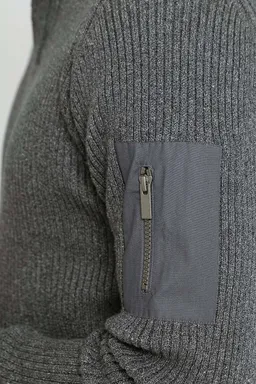 Suitable Suitable Mou Half Zip Pullover Anthrazit - Größe XXL – Produktbild 1 von 1