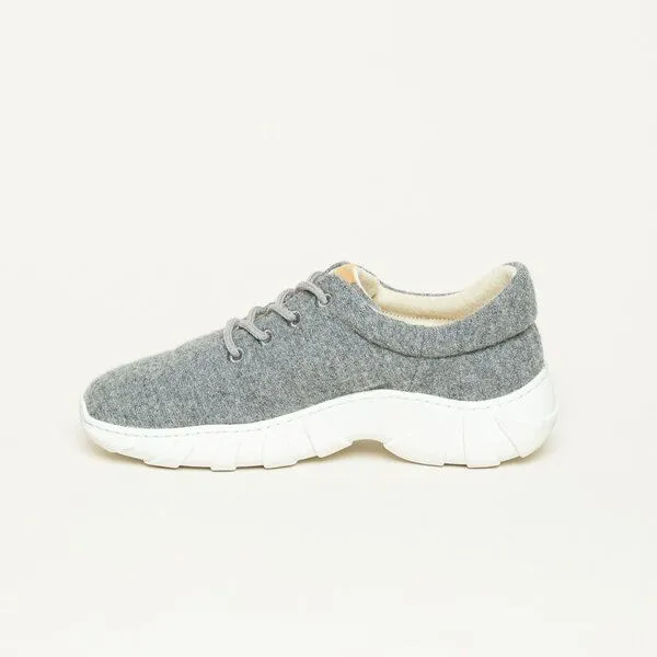 Gottstein Gottstein Wool Flyer Woll Sneaker für Damen & Herren aus 100% Schurwolle, Grau, – Produktbild 3 von 4