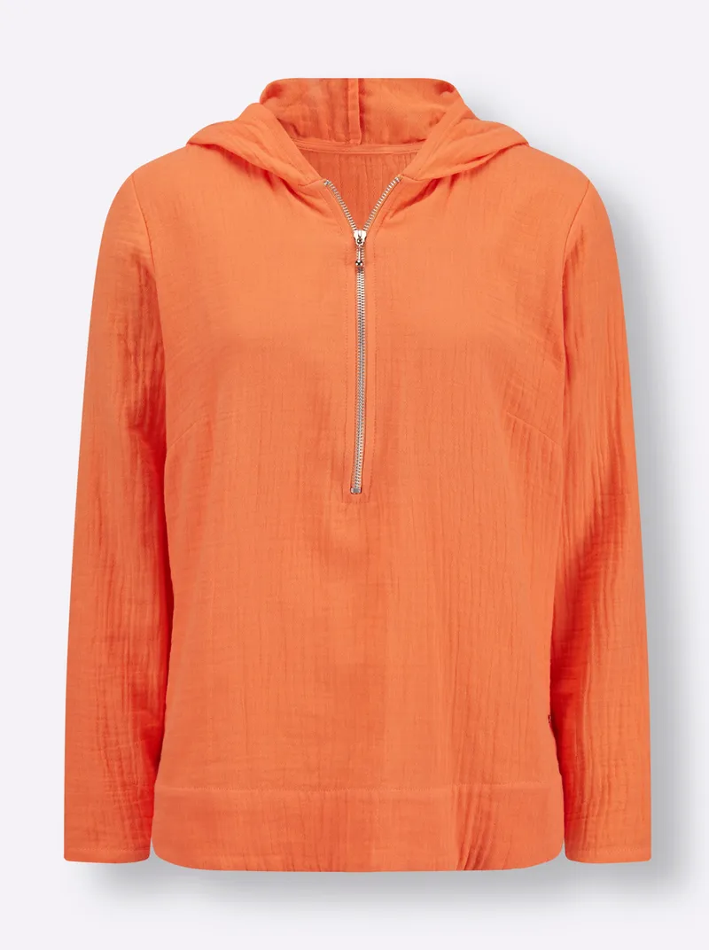 Witt Langarmbluse orange, Orange, – Produktbild 1 von 2