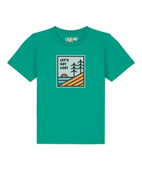 watabout.kids watabout.kids T-Shirt Kinder Let's Get Lost, Go green, – Produktbild 1 von 2