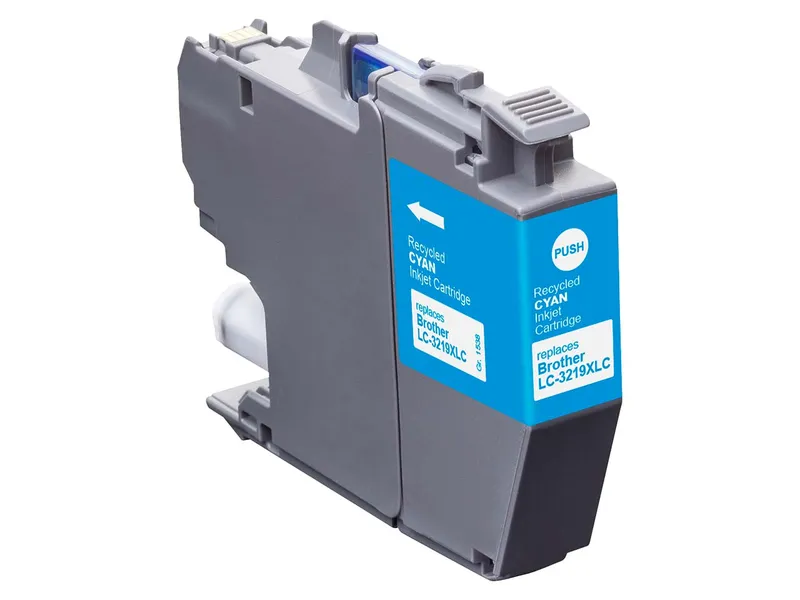Memo memo Tintenpatrone ersetzt Brother LC-3219XLC cyan – Produktbild 1 von 1