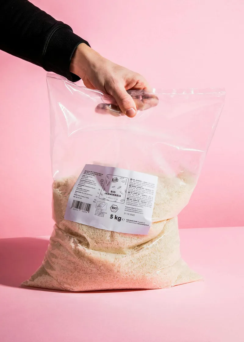 KoRo Bio Jasminreis 5 kg – Produktbild 5 von 5