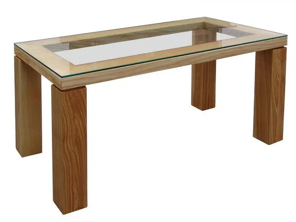 Die Schreiner Christoph Siegel Die Schreiner Christoph Siegel Design-Tisch mit Glasplatte – Produktbild 1 von 4