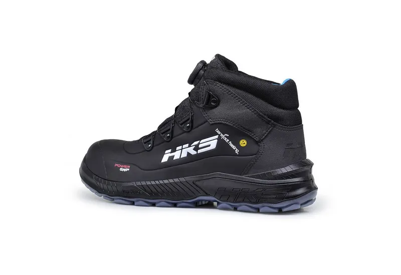 HKS Sicherheitsstiefel, Schwarz, – Produktbild 3 von 5