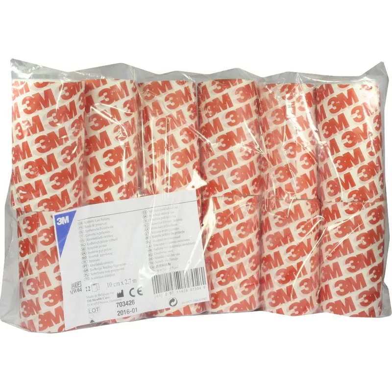 Solventum Germany POLSTERWATTE Binde 3M 10cmx2,7m Rolle MW04 12 St Binden – Produktbild 1 von 1
