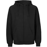 Neutral Neutral® Herren Unisex College Hoodie Zoodie Hoody Kapuzenjacke Sweatjacke, Schwarz, – Produktbild 1 von 1