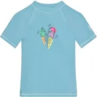 color kids Badeshirt kurzarm print Cerulean Gr.98 – Produktbild 1 von 1