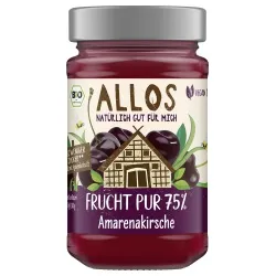 Allos Allos Amarenakirsch-Fruchtaufstrich Frucht Pur – Produktbild 1 von 1