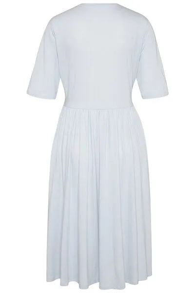 Wunderwerk Wunderwerk Flared tee dress, Blau (608 - light sky), – Produktbild 2 von 2