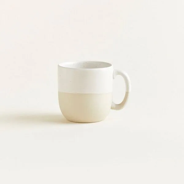 onomao onomao Tasse - Traditionell, Naturweiß dipped, – Produktbild 1 von 4