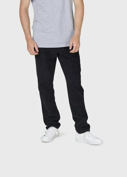 Klitmøller Collective Klitmøller Collective Chino-Hose aus Cord Allan, Black, – Produktbild 2 von 3