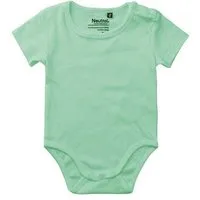 Neutral Neutral® Baby Wickelbody Strampler Kurzarm, Dusty mint, – Produktbild 1 von 1