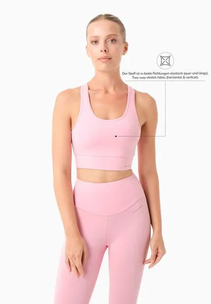 ORGANICATION ORGANICATION BIANNCA | Bralette aus Bio-Baumwolle, Rose, – Produktbild 3 von 4