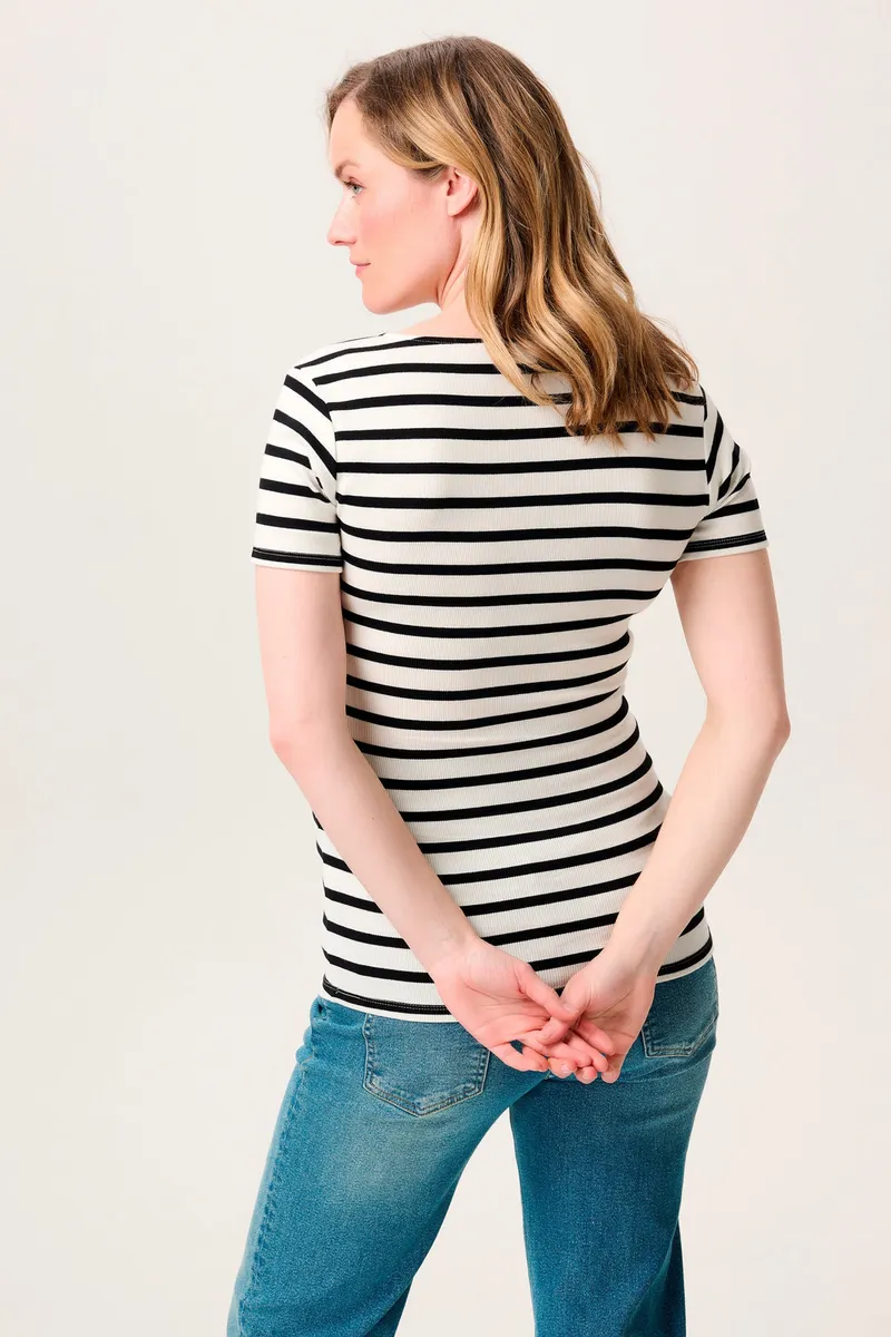 Noppies Maternity Still-Top Sanson, Beige, – Produktbild 3 von 3