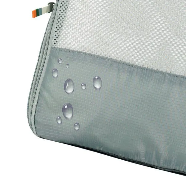 TRAVEL DUDE TRAVEL DUDE Packing Cubes mit Kompression aus recycelten Plastikflaschen, Grau, – Produktbild 6 von 8