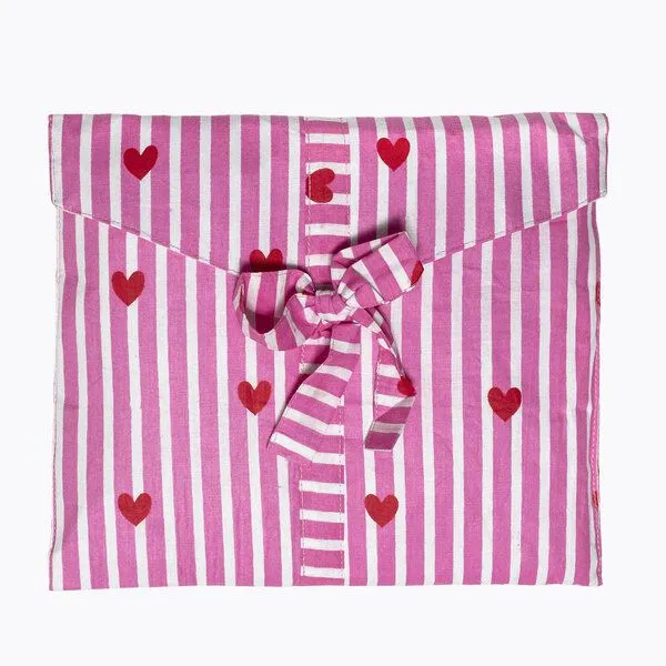 KIKOONI KIKOONI Baumwoll Pyjama "Sleepy K", Love edition pink, – Produktbild 1 von 3