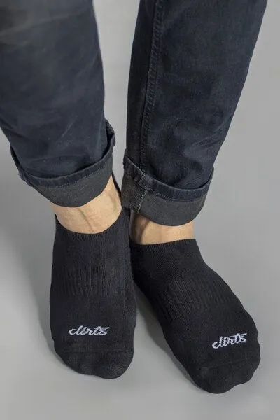 DIRTS Dirts Sneaker Socks 2er Pack, Schwarz, – Produktbild 1 von 4