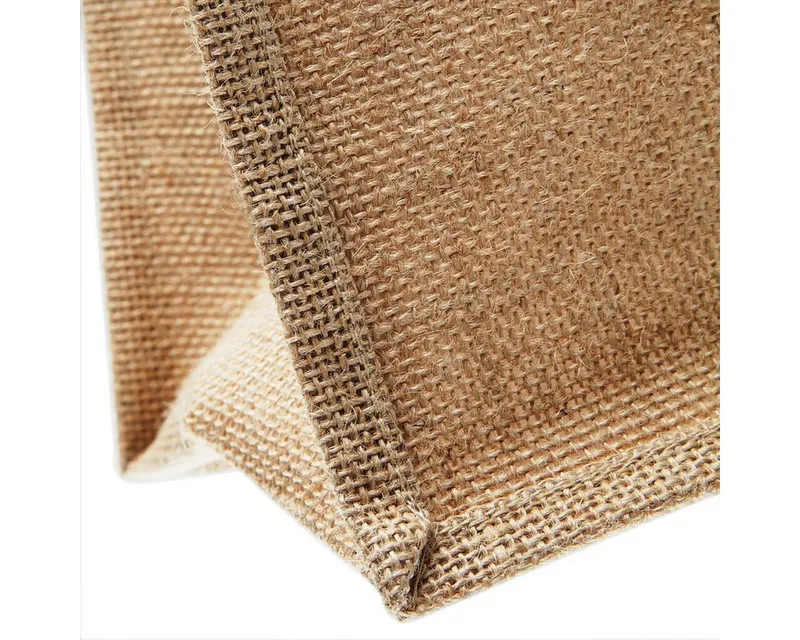 Westford Mill Westford Mill Umhängetasche Jute Mini Gift Bag 26 x 22 x 14 cm, Black/black, – Produktbild 5 von 5