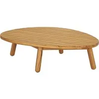 Beistelltisch "Lungo" B 90 x T 60 x H 25 cm, Teak – Produktbild 1 von 1