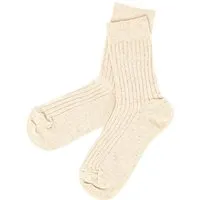 grödo Babysöckchen Baumwolle-Leinen beige-melange Gr. 02 – Produktbild 1 von 1