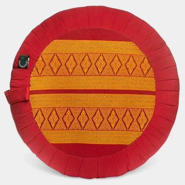 Der Lindwurm Der Lindwurm Thai Yoga- / Meditationskissen mit Kapokfüllung, Orange/rot, – Produktbild 2 von 2