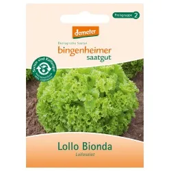 Bingenheimer Saatgut Blattsalat Lollo Bionda – Produktbild 1 von 1