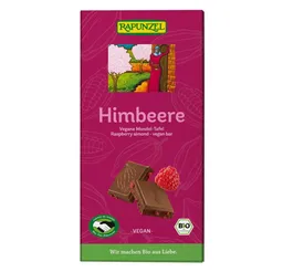 RAPUNZEL RAPUNZEL Schokolade Vegane Mandel-Tafel HIH - Himbeere 100g – Produktbild 1 von 1