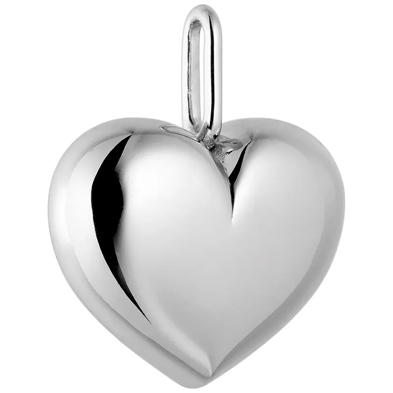 Design Letters Big Love Anhänger, silber – Produktbild 3 von 4
