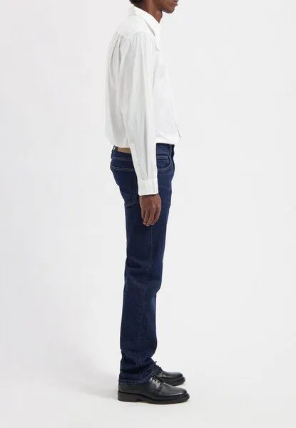 MUD Jeans MUD Jeans Men Jeans Bryce Mid Straight aus aus einem Mix aus Bio-Baumwolle und recycelter Baumwolle (faded steal) – Produktbild 3 von 4