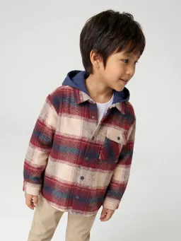 Vertbaudet Vertbaudet Hemdjacke mit Kapuze Jungen – Produktbild 1 von 1