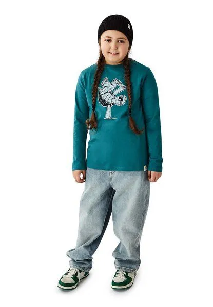Band of Rascals Band of Rascals Freez Longsleeve, Petrol, – Produktbild 4 von 4