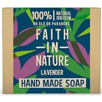 Faith in Nature Faith in Nature Hand Made Lavender Soap - Seifenstück (Lavender) – Produktbild 1 von 1