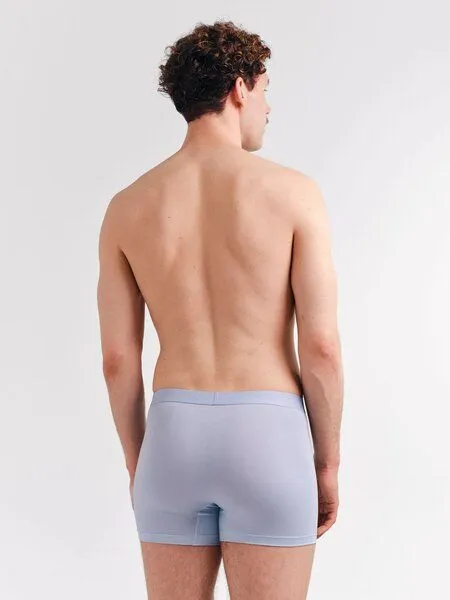 erlich textil erlich textil Light Touch Pants im 3er Pack, enge Boxershorts aus weichem Modal, made in Europe, Hellblau, – Produktbild 5 von 8