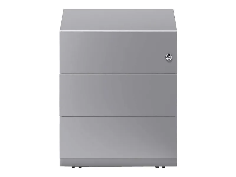 Bisley Bisley Rollcontainer "Note" mit 3 Schubladen T 56,5 cm silber – Produktbild 1 von 1