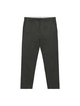 KnowledgeCotton Apparel KnowledgeCotton Apparel Chino-Hose CHUCK mit Fischgrätmuster - Regular Fit - aus Bio-Baumwolle – Produktbild 1 von 1