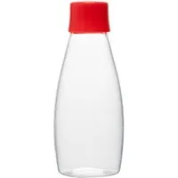 retap retap Trinkflasche "GO" 0,5 l aus Glas mit Schraubverschluss, red – Produktbild 1 von 1
