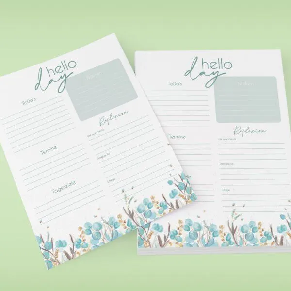 Fines Papeterie Fines Papeterie Tagesplan Block Din A4 für Bullet Journal – Produktbild 1 von 1
