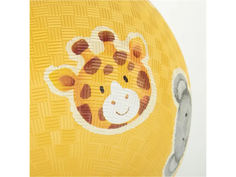 sigikid sigikid Kinderball Naturkautschuk Zootiere Durchmesser ca. 17 cm, Gelb, mehrfarbig, – Produktbild 2 von 3